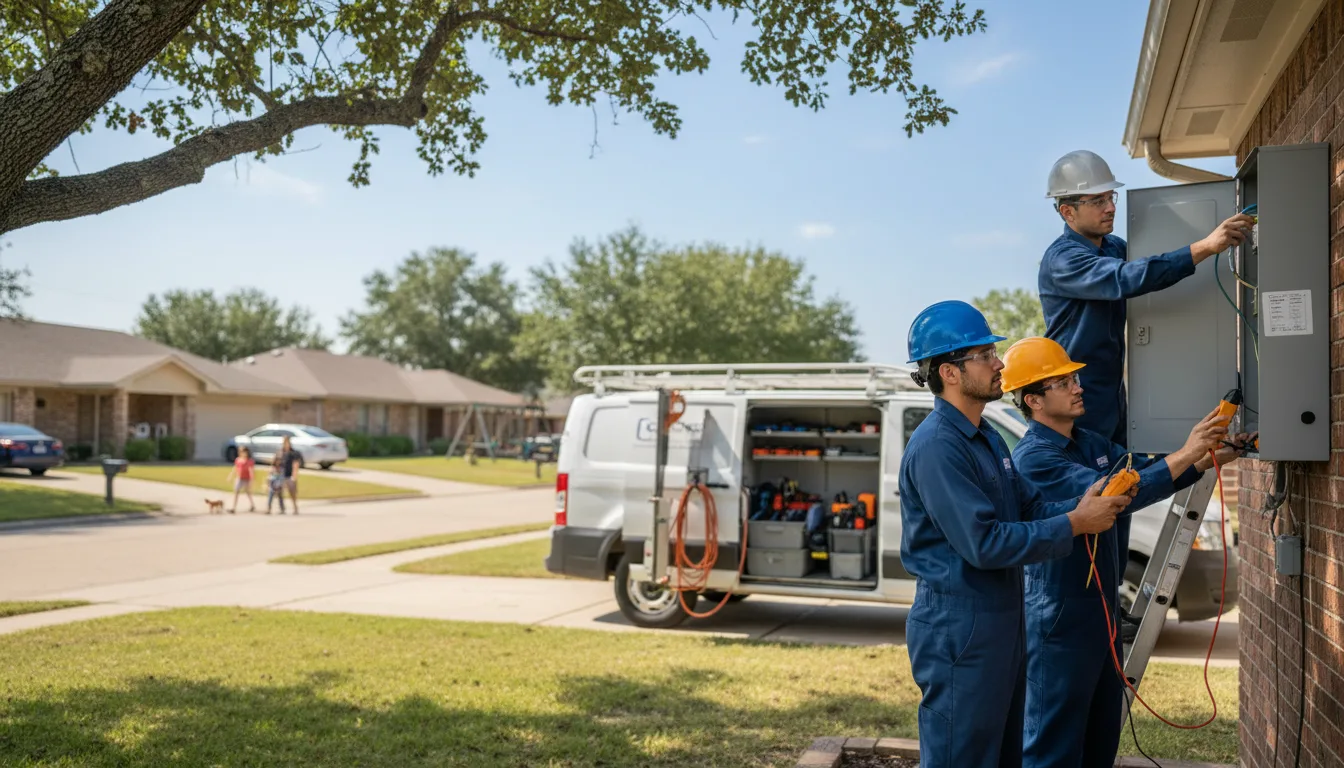Certified electrician providing emergency electrical services in Reynolds, IN